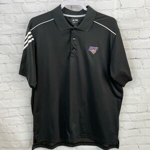 Adidas Golf ClimaCool Black/White UNI Short Sleeve Polo Shirt Large